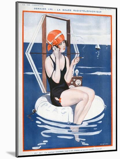 La Vie Parisienne, Jaques, 1923, France-null-Mounted Giclee Print