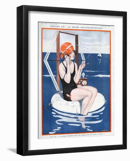 La Vie Parisienne, Jaques, 1923, France-null-Framed Giclee Print