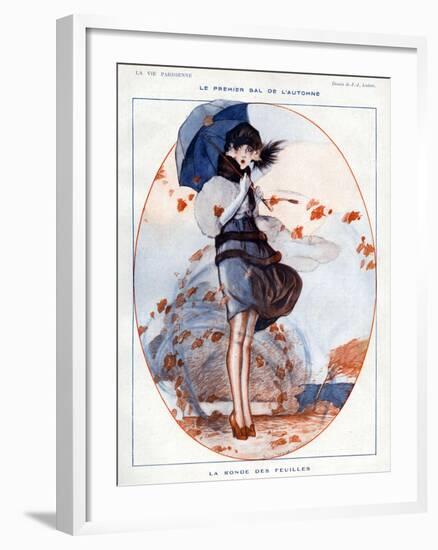 La Vie Parisienne, Julien Jacques Leclerc, 1919, France-null-Framed Giclee Print