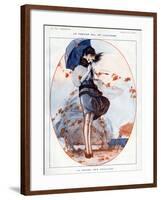 La Vie Parisienne, Julien Jacques Leclerc, 1919, France-null-Framed Giclee Print