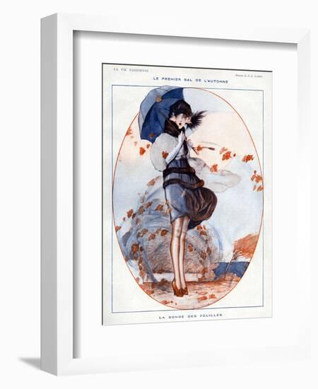 La Vie Parisienne, Julien Jacques Leclerc, 1919, France-null-Framed Giclee Print