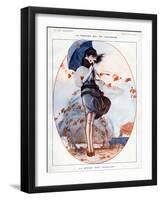 La Vie Parisienne, Julien Jacques Leclerc, 1919, France-null-Framed Giclee Print