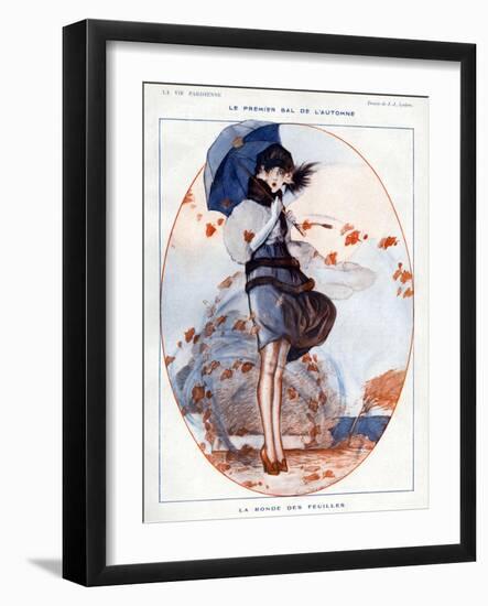 La Vie Parisienne, Julien Jacques Leclerc, 1919, France-null-Framed Giclee Print