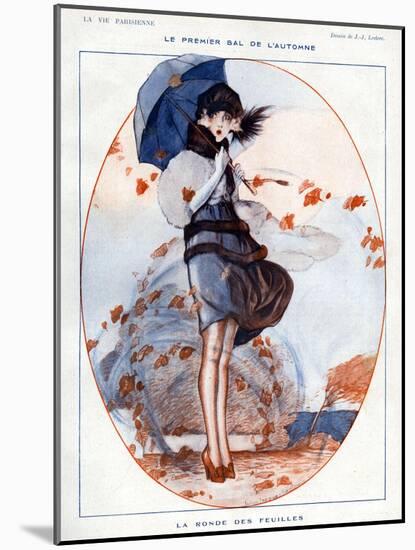 La Vie Parisienne, Julien Jacques Leclerc, 1919, France-null-Mounted Giclee Print