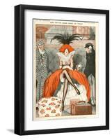 La Vie Parisienne, Julien Jacques Leclerc, 1920, France-null-Framed Giclee Print