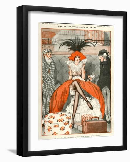 La Vie Parisienne, Julien Jacques Leclerc, 1920, France-null-Framed Giclee Print