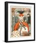 La Vie Parisienne, Julien Jacques Leclerc, 1920, France-null-Framed Giclee Print