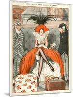 La Vie Parisienne, Julien Jacques Leclerc, 1920, France-null-Mounted Giclee Print