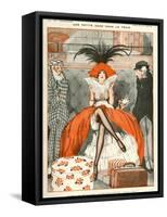 La Vie Parisienne, Julien Jacques Leclerc, 1920, France-null-Framed Stretched Canvas