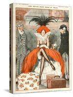 La Vie Parisienne, Julien Jacques Leclerc, 1920, France-null-Stretched Canvas