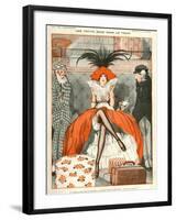 La Vie Parisienne, Julien Jacques Leclerc, 1920, France-null-Framed Giclee Print