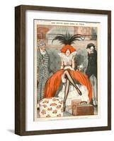 La Vie Parisienne, Julien Jacques Leclerc, 1920, France-null-Framed Premium Giclee Print