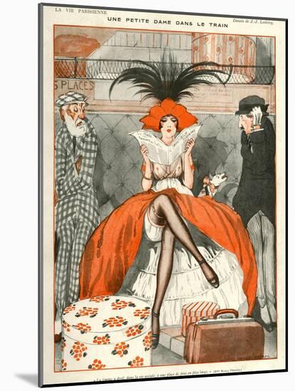 La Vie Parisienne, Julien Jacques Leclerc, 1920, France-null-Mounted Premium Giclee Print