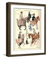 La Vie Parisienne, L Vallet, 1922, France-null-Framed Giclee Print