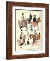 La Vie Parisienne, L Vallet, 1922, France-null-Framed Giclee Print