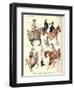 La Vie Parisienne, L Vallet, 1922, France-null-Framed Giclee Print