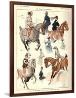 La Vie Parisienne, L Vallet, 1922, France-null-Framed Giclee Print