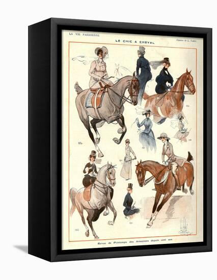 La Vie Parisienne, L Vallet, 1922, France-null-Framed Stretched Canvas