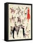 La Vie Parisienne, L Vallet, France-null-Framed Stretched Canvas