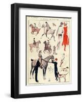 La Vie Parisienne, L Vallet, France-null-Framed Giclee Print