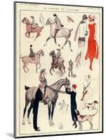 La Vie Parisienne, L Vallet, France-null-Mounted Giclee Print