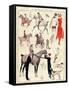 La Vie Parisienne, L Vallet, France-null-Framed Stretched Canvas