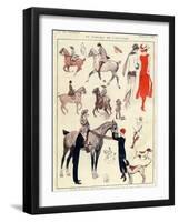 La Vie Parisienne, L Vallet, France-null-Framed Giclee Print