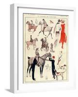 La Vie Parisienne, L Vallet, France-null-Framed Giclee Print