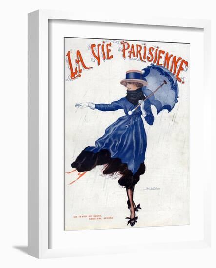 La Vie Parisienne, Leo Fontan, 1918, France-null-Framed Giclee Print