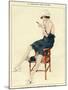 La Vie Parisienne, Leo Fontan, 1918, France-null-Mounted Giclee Print