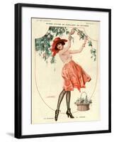 La Vie Parisienne, Leo Fontan, 1918, France-null-Framed Giclee Print