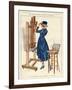 La Vie Parisienne, Leo Fontan, 1919, France-null-Framed Giclee Print