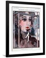 La Vie Parisienne, Leo Fontan, 1922, France-null-Framed Giclee Print