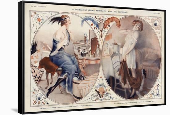 La Vie Parisienne, Leo Fontan, 1922, France-null-Framed Stretched Canvas