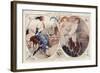 La Vie Parisienne, Leo Fontan, 1922, France-null-Framed Giclee Print