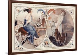 La Vie Parisienne, Leo Fontan, 1922, France-null-Framed Giclee Print