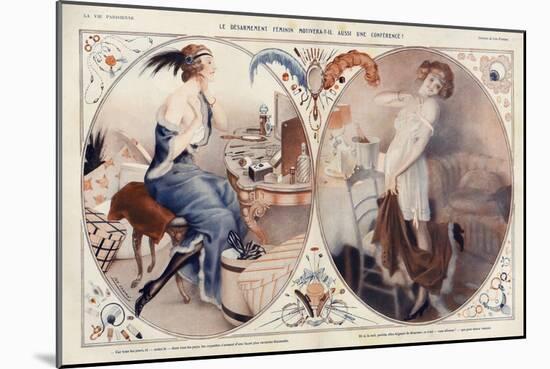 La Vie Parisienne, Leo Fontan, 1922, France-null-Mounted Giclee Print