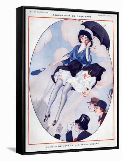 La Vie Parisienne, Leo Fontan, 1922, France-null-Framed Stretched Canvas