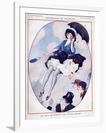 La Vie Parisienne, Leo Fontan, 1922, France-null-Framed Giclee Print