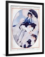 La Vie Parisienne, Leo Fontan, 1922, France-null-Framed Giclee Print