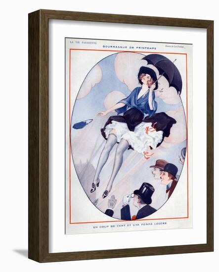 La Vie Parisienne, Leo Fontan, 1922, France-null-Framed Giclee Print