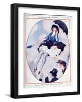 La Vie Parisienne, Leo Fontan, 1922, France-null-Framed Giclee Print