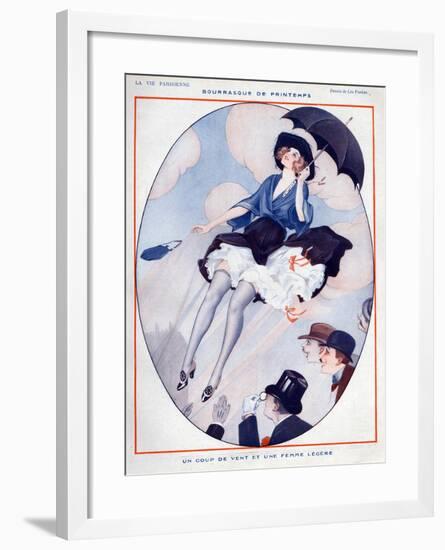 La Vie Parisienne, Leo Fontan, 1922, France-null-Framed Giclee Print