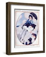 La Vie Parisienne, Leo Fontan, 1922, France-null-Framed Giclee Print