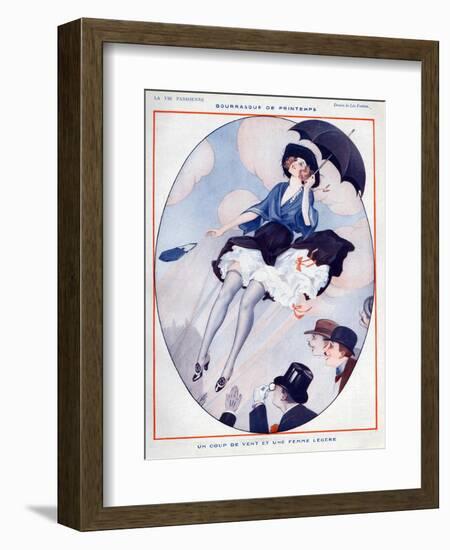 La Vie Parisienne, Leo Fontan, 1922, France-null-Framed Giclee Print