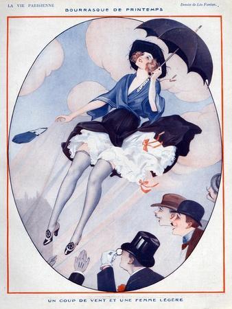 1921年 フランス アールデコ雑誌 La Vie Parisienne レオ