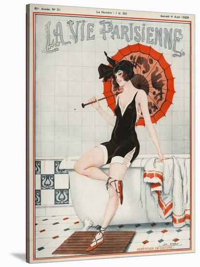 La vie Parisienne, Leo Fontan, 1923, France-null-Stretched Canvas