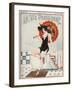 La vie Parisienne, Leo Fontan, 1923, France-null-Framed Premium Giclee Print