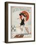 La vie Parisienne, Leo Fontan, 1923, France-null-Framed Giclee Print