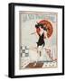 La vie Parisienne, Leo Fontan, 1923, France-null-Framed Premium Giclee Print